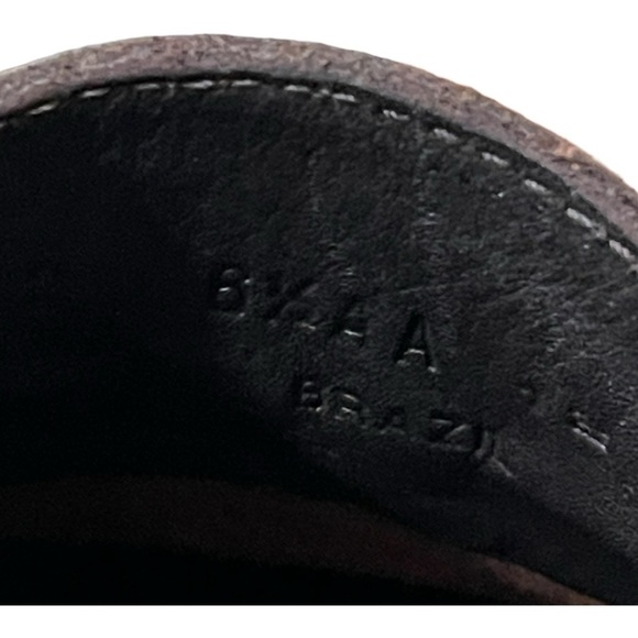 Cole Haan Brown Leather Driver Loafers | Bow Detail Moc Toe Slip-On | Size 6.5 - Picture 10 of 10